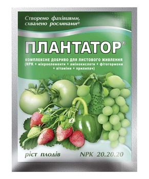 Плантатор рост плодов 20:20:20 25г.