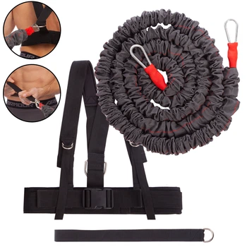 Пояс для выбегания SP-Planeta POWER RESISTANCE TRAINER (EVA, TPR, полиэстер, длина жгута-см, нагрузка LIGHT) (FI-3013)