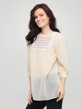 Блуза ASOS AS200818-22 UK10 (44560UK10) Бежевый