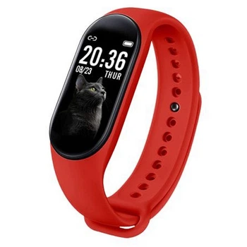 Фитнес-браслет, смарт-часы Smart Band M8 Red