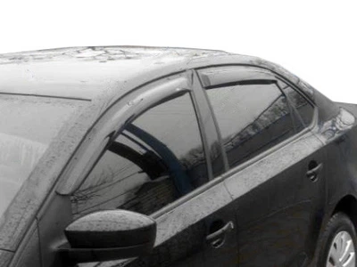 Ветровики HIC для Volkswagen Polo 2010-2017 (4 шт)