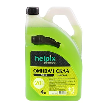 Омивач скла зимовий 4л -22°С HELPIX (диня) (з лійкою)