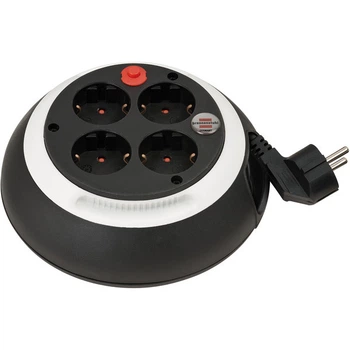 Удлинитель Brennenstuhl Comfort Line 4 розетки закрытый корпус 3 м (1109220)