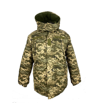 Куртка-бушлат военная мужская тактическая ВСУ (ЗСУ) Пиксель 20222060-52 8847 52 размер