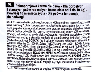 Сухий корм для собак з надмірною вагою Royal Canin Mini Light Weight 1кг (3182550894074) (30180101)