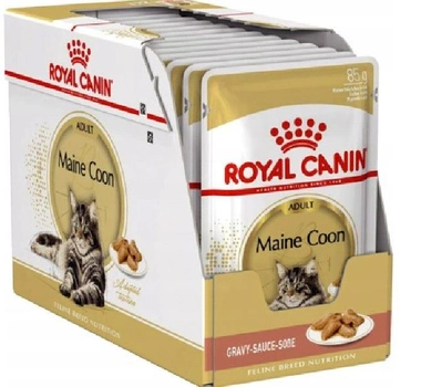 Mokra karma dla kotów ROYAL CANIN Maine Coon - saszetki 12x85g (9003579001202)