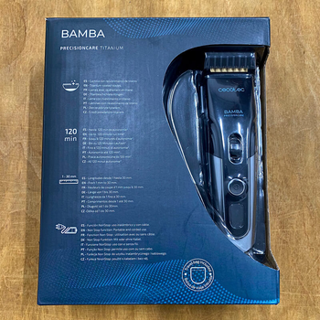 Машинка для стрижки/триммер CECOTEC Bamba PrecisionCare Titanium - Повреждена Упаковка