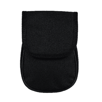 Поясная сумка чехол тактическая Черная прочная для хранения наушников военная армейская