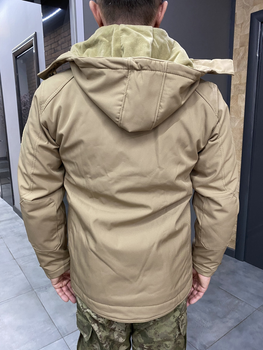 Куртка зимняя мужская тактическая Wolftrap Softshell Койот M