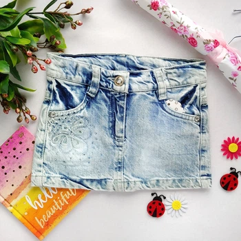 Юбка для девочки Sani Kids 97171 86 см Голубой