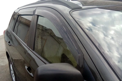 Ветровики HIC для Hyundai Santa Fe 2 (2006-2012) - комплект из 4 штук
