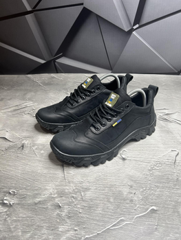 Мужские тактические черные кроссовки из высококачественного натурального нубука размер 43