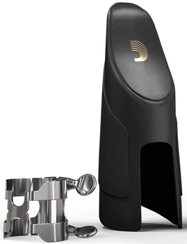 Лигатура типа Harrison + колпачок для альт саксофона D'Addario H-LIGATURE & CAP FOR ALTO SAXOPHONE Silver-Plated