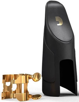 Лигатура типа Harrison + колпачок для кларнета Bb D'Addario H-LIGATURE & CAP FOR Bb CLARINET Gold-Plated