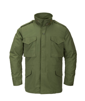 Куртка (Сатина) M65 Jacket - NyCo Sateen Helikon-Tex Olive Green XL/Long Тактична чоловіча