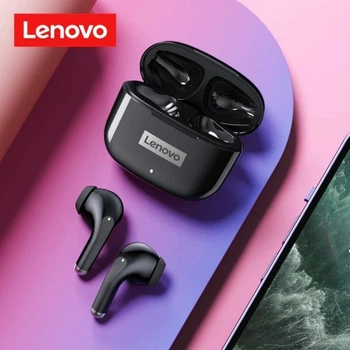 Бездротові навушники Lenovo LP40 pro Plus Bluetooth 5.3 Black