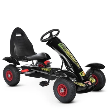 Детский педальный карт веломобиль Bambi M 1450-2 Black (M 1450)