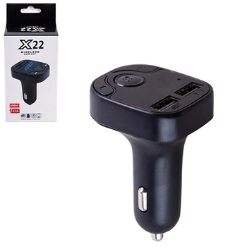 Модулятор FM 5в1 X22 12-24v Bluetooth