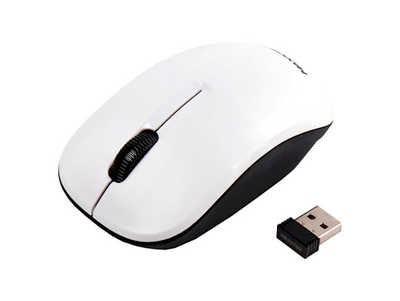 Мышь Maxxter Mr-333-W wireless USB White