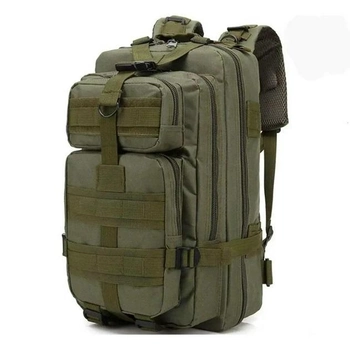 Тактический штурмовой военный рюкзак Assault Belt M-08 Oxford 600D 50 литров Олива