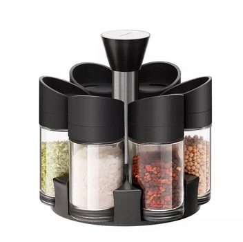 Buy Wholesale China Easylife 6pcs Rotating Spice Jars Rack Set