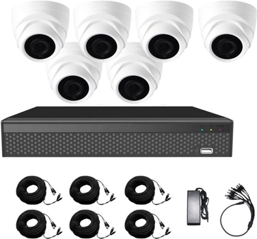 Комплект видеонаблюдения CoVi Security ADH-6D KIT (9340)