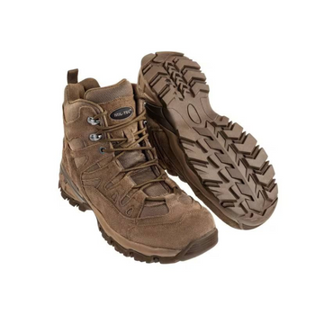 Черевики військові Trooper mil-tec коричневі літні тактичне взуття коричневі 46 (29.5 см)