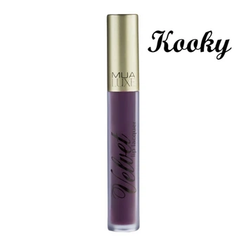 Стойкая помада с матовым финишем MUA Makeup Academy Velvet Lip Lacquer - Kooky Сливовый