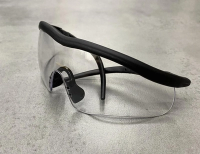 Очки тактические Allen Guardian Z87, прозрачное стекло, сплошная линза, баллистические очки, очки для стрельбы
