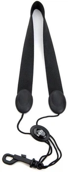 Ремень для сопрано / альт саксофона D'Addario SJA13 Saxophone Fabric Neck Strap Alto/Soprano - Snap Hook (Black)