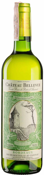 Вино Chateau Bellevue Blanc белое сухое 0.75 л (3760144540431)