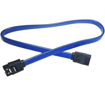 Кабель Value S0943 SATA 3.0 7pin F/F 0.4м Blue