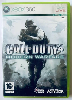 Call of Duty 4 Modern Warfare, Б/У, английская версия - диск для Xbox 360