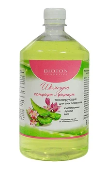 Шампунь Биотон комфорт–формула тонизирующий для всех типов волос "золототысячник, душица, алоэ" 1000 мл (1242813905)