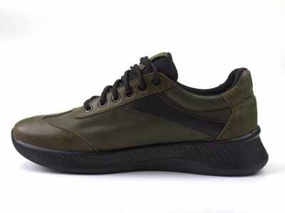 Літні легкі кросівки хакі кордура шкіра чоловіче взуття великих розмірів для військових Rosso Avangard DolGa Khaki BS 47р 31.5см (180445795147)