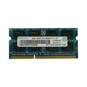 Пам'ять Ramaxel 2GB SO-DIMM DDR3 1066 MHz (RMT1970ED48E8F-1066)