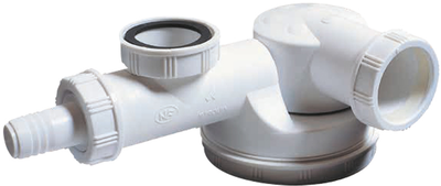 Сифон для кухонної мийки WIRQUIN Espace 1 1/2"x40 мм (9542420)
