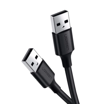 Кабель UGREEN US102 USB 2.0 to USB 1m Black (10309)