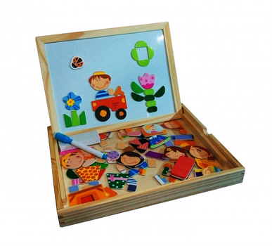 Деревянная игрушка METR+ Набор первоклассника (MD 2083A)