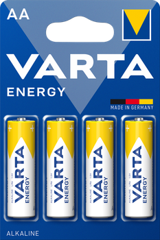 Батарейки VARTA Energy AA/LR6 Alkaline 4 шт.