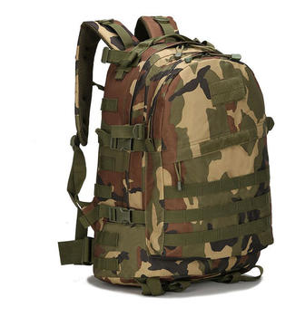 Тактический походный рюкзак Military военный рюкзак водоотталкивающий 30 л 49x34x16 см Камуфляж