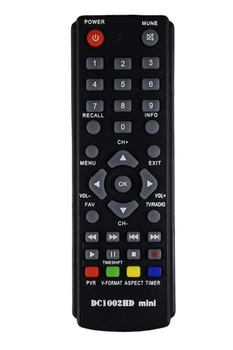 Пульт для DVB-T2 тюнера D-Color DC1002HD mini [DIST-1280]