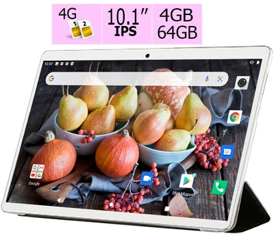 Планшет - телефон Adronix S 464 LTE Pink IPS 10.1'' 4GB/64GB + Чехол-книжка