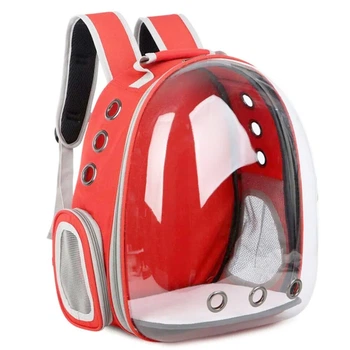 Рюкзак для перенесення котів та собак Pet Cat Red