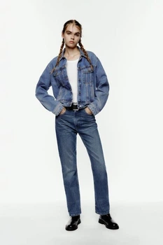 Джинсы Zara 5252/239 34 Синий