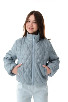 Куртка для дівчат Suzie 158 см блакитна