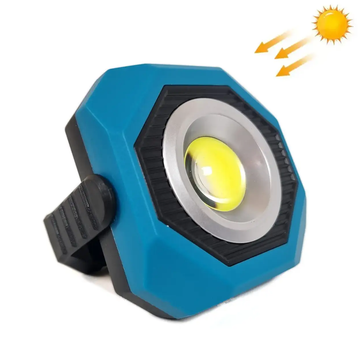 Світлодіодний ліхтар кемпінг на сонячній батареї K-601 COB 20W, ЗУ micro USB