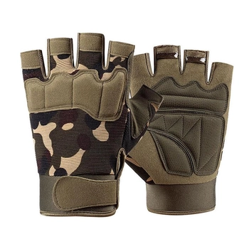 Тактичні рукавички безпалі літні Gloves Мультикам розмір XL (11800)