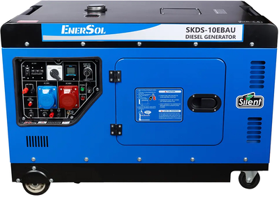 Генератор дизельный EnerSol SKDS-10EBAU 9 кВт
