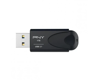 Флешка PNY 1 TB Attache 4 USB3.1 Black (FD1TBATT431KK-EF)